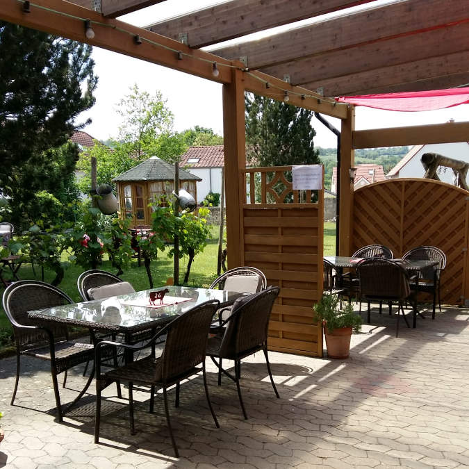 Gutsausschank Terrasse